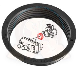 Dichtung zwischen Drosselklappe und Saugrohr, 2000cc GD 8/1975-7/1979