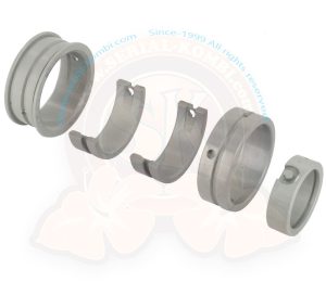 Bronzine albero motore maggiorate: carter 1mm, albero STD, battuta STD (22mm) 1200cc-1500cc 8/1959-7/1967