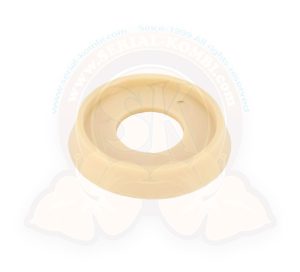 Arandela detrás de la manilla interior de puerta delantera, color marfil 10/1965-7/1967