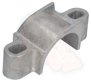 Supporto superiore per silentbloc anteriore della scatola del cambio 8/1971-7/1979 per montaggio con silentbloc originale 211599227-002