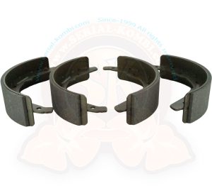 Ganasce freni posteriori da 8/1970 a 7/1971 kit di 4