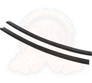 Joints entre plaques de pare-boue et pare-chocs arrière 8/1958-7/1967 (la paire)