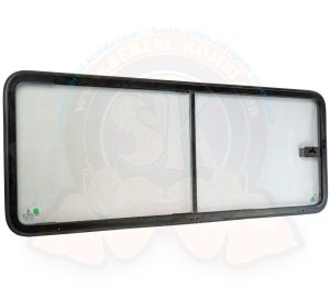 Vitre coulissante milieu sur porte coulissante 8/1967-7/1979 - Droite