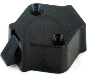 Cerradura interior negra de puerta de mueble o cajón Westfalia 8/1970-7/1979