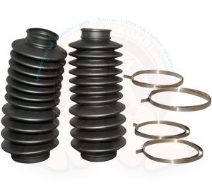 Gummi Manschette, Faltenbalg für Lenkgetriebe mit Klammern, 5/1979-7/1992