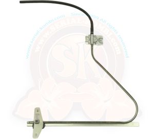 Mecanismo para levantar el cristal de puerta delantera izquierda 5/1979-7/1992