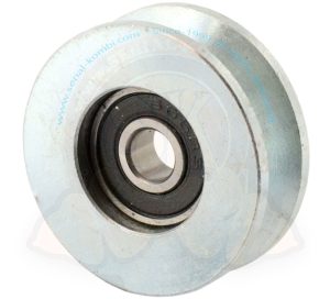 Ruedecilla sobre riel de puerta corrediza 8/1984-7/1992 (ancho 11mm)