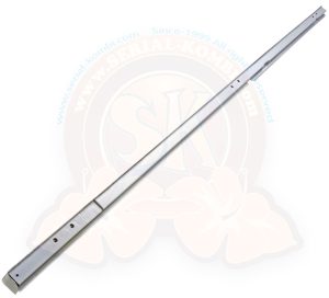 Viga longitudinal de soporte de la plataforma de carga, para fijar las bisagras "cofre de tesoro" lateral, pick-up simple cabina, 8/1952-7/1967