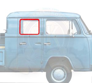 Dichtung für Seitenfenster hinten, DoKa, 8/1967-7/1979