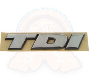 Emblema trasero cromado TDI, T4 1/1996-6/2003