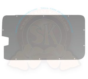 Panel for sliding door, upper panel (panelvan), sliding door right, Classic Grey, T5 5/2008-8/2015 (fits T5 T6 all years)