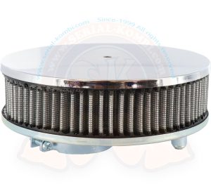 Pancake air filter carburettor K & N type