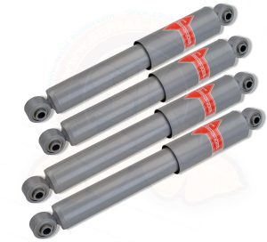 Stoßdämpfer vorne und hinten, verstärkt, speziell für Bus, 8/1967-7/1979 KYB Gas-a-just (4 St.)