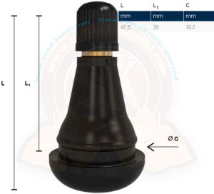 Tire valve big diameter 15.2mm