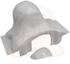 Coiffe de turbine Porsche, refroidissement du moteur 1500cc-1600cc 8/1962-7/1967