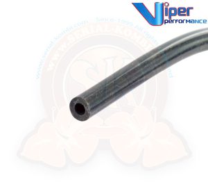 Unterdruckschlauch aus Silikon, schwarz, innen Ø 4 mm, außen Ø 8 mm, Meterware