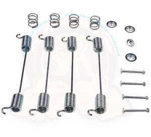 Kit fissaggio ganasce freni anteriori 8/1967-7/1970