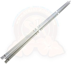 Renfort horizontal de panneau latéral bas, hauteur 36mm, longueur 181cm 3/1955-7/1967