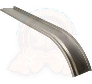 Reparaturblech Türunterseite, rechts, 8/1967-7/1979