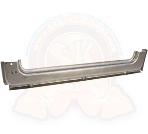 Bas de porte latéral intérieur, pour la porte arrière sans poignée extérieure 3/1955-7/1967