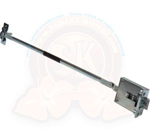 Mechanismus Kabinentür, komplett, links, 12/1960-12/1963