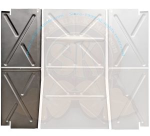 Lamierato protezione e rinforzo telaio sotto pianale, lato sinistro (belly pan) 8/1959-7/1967, 215703705