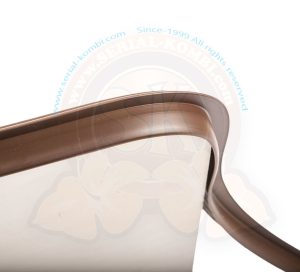 Profilo marrone in gomma per bordo sportello mobile, venduto al metro, T4 9/1990-6/2003 California Westfalia