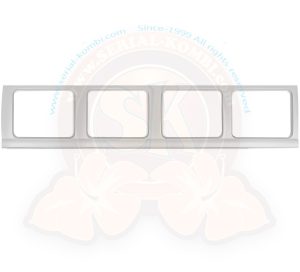 Cadre de 4 fenêtres latérales, tôle extérieure gauche 1950-7/1967