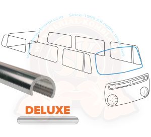 Aluminium trim for windscreen seal, 8/1967-7/1979 (2 part as standard)