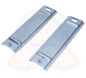 Bodenplatten für Halterung Kraftstofftank, Pritsche oder Doka, 1952-7/1967 (paarweise)