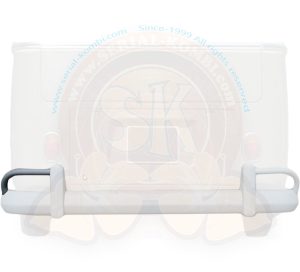 Tube pare-chocs US arrière gauche 8/1958-7/1967