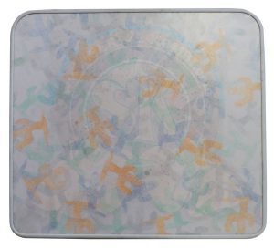 Ripiano del tavolo interno T4 9/1990-12/1995 California 'Exclusive' Westfalia, 333x369mm