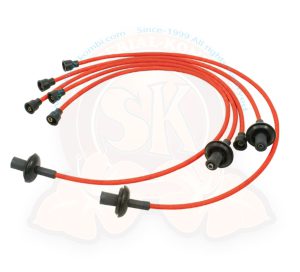 Zündkabelsatz, rot, high performance, 1600ccm, 8/1967-7/1979