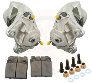 Kit pinze freni a disco completo 8/1970-7/1972 (pinze e pastiglie 8/1972-7/1979 con kit adattamento per bus 8/1970-7/1972)
