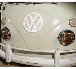 Grilles de protection de phare en inox style Porsche 365 1950-7/1967 (la paire)