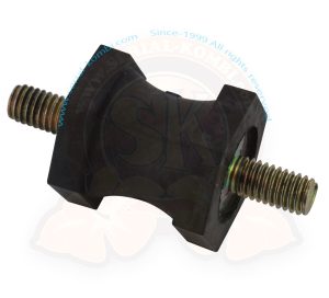 Rubber mount, silentboc, for additional oil cooler, electric fuel pump, or other applications