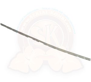 Corredera en V que sostiene el protector del carril, Derecho o Izquierdo, 5/1979-7/1992