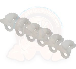 Endstück für Vorhangschiene, 4x10mm, 6St.