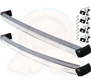 Kit paraurti cromati 5/1979-7/1992 (la coppia ant. + post.)