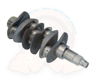 Crankshaft with counterweight 82mm 'stroker', chromoly 4340, 2000cc, 8/1975-7/1979