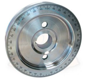 Crankshaft pulley with scale, 'Damper - Equalizer' 2.7kg original diameter 1600cc 8/1967-7/1979