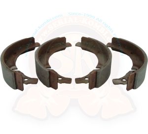 Bremsbacken Satz hinten, 4 St, 3/1955-7/1963