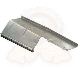 Seitenblech neben Motor, rechts, 8/1967-7/1971