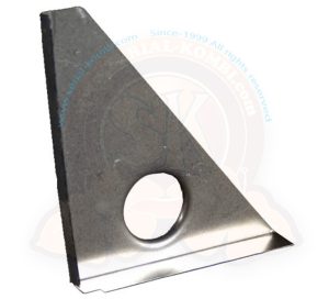 Winkelblech im Motorraum links innen, 8/1963-7/1967 (H = 14cm)