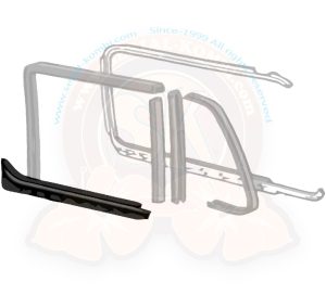 Fensterschachtabdichtung, innen links, 8/1967-7/1979