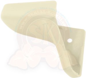 Protection de patte en équerre de haut de porte coulissante 8/1967-7/1979