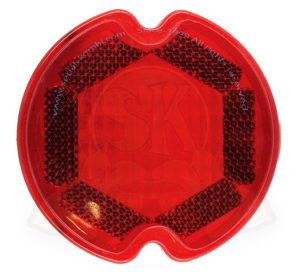 Rücklichtglas, 5/1958-7/1961 rot