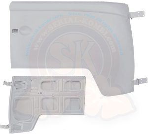 Porte avant complète, droite 3/1955-12/1960 (20 117 902 -> 705 619) et Combi brésilien 8/1956-7/1975