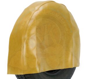 Abdeckung Reserverad, Vinyl senfgelb, Westfalia, 8/1967-7/1972