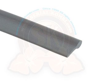 Profilo in gomma fra mobile e pannello, a forma di 9, grigio, T4 9/1990-6/2003 California Westfalia, venduto al metro